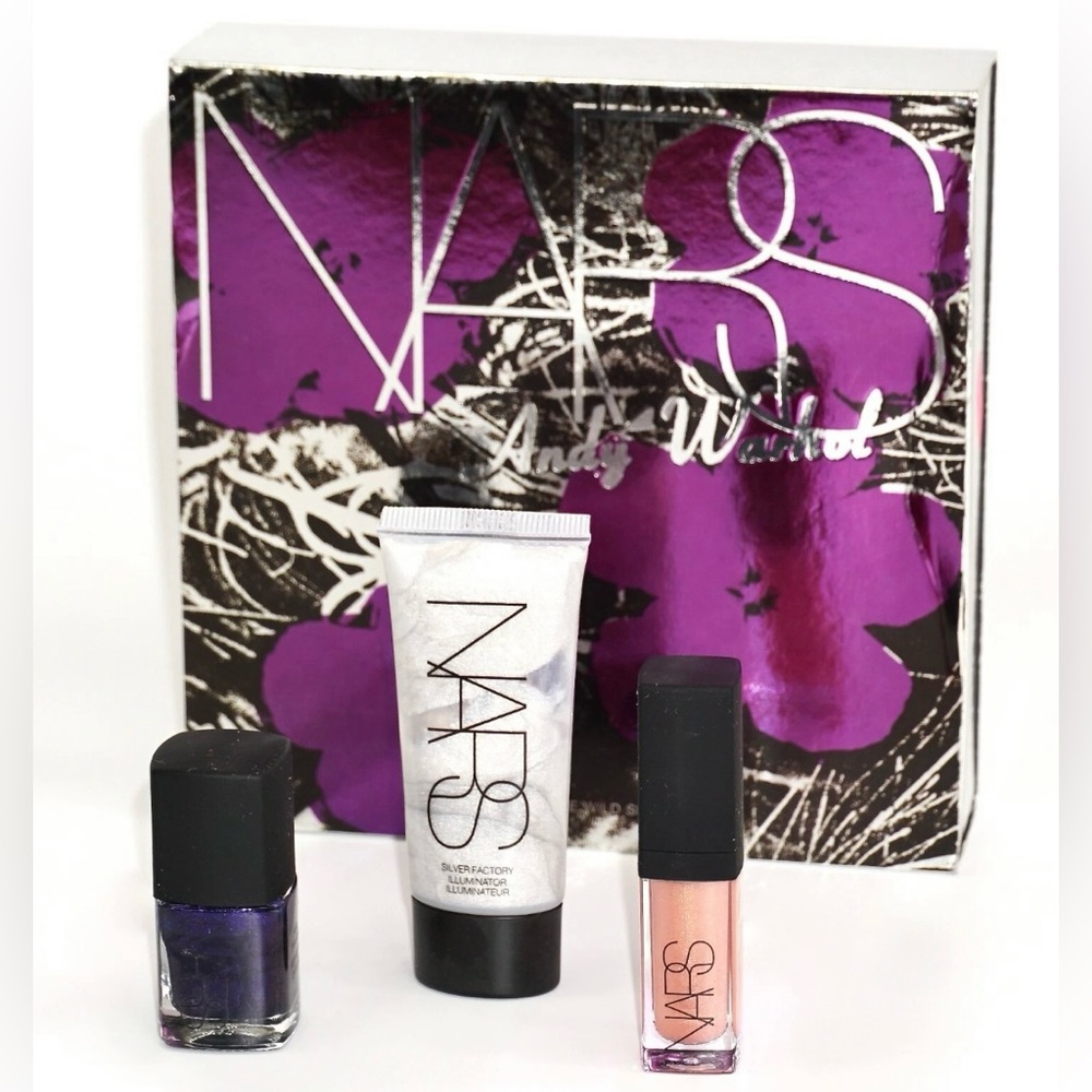 NIB NARS X Andy Warhol Walk on The Wild Side Box Set of Three Mini Products